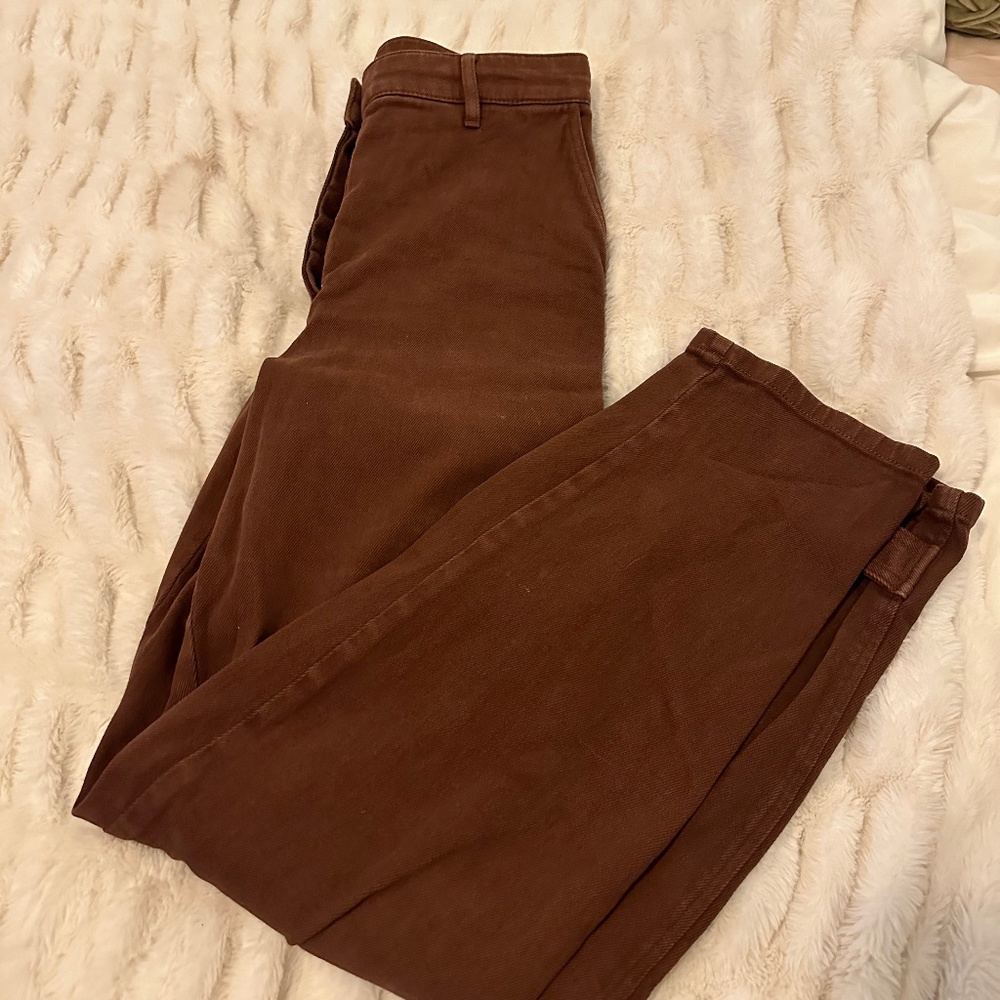 Aritzia Brown Cargo Pants